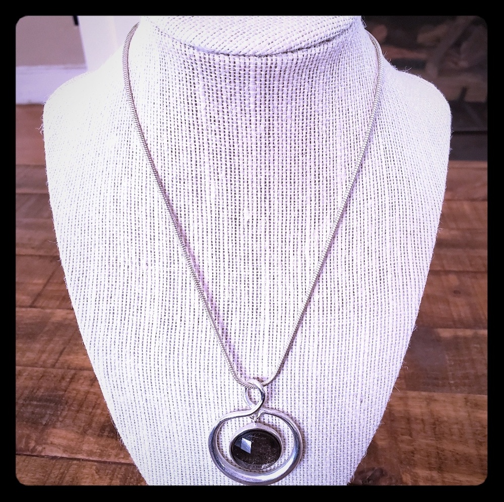 🇺🇸Silver Pendant Necklace - Picture 1 of 7